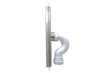 PLUMLINE S/S UNIVERSAL 300mm SHOWER CHANNEL incl TRAP excl GRID