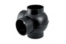 GEBERIT DOUBLE BRANCH BALL 110mm 85x90deg 367.335.16.1