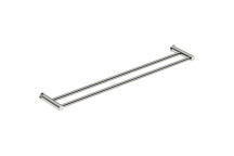 BATHROOM BUTLER LR3282POLS DOUBLE TOWEL RAIL 650MM