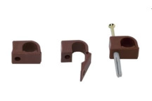 BUDDYBAT PIPE ANCHOR SUPPORT BROWN PP 15mm (10/PK)