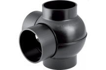 GEBERIT DOUBLE BRANCH BALL 75mm 85x90deg 365.325.16.1