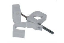 BUDDYBAT PIPE ANCHOR SUPPORT WHITE PP 22mm (10/PK)