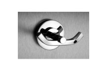 GV DI BELLA L161B MODENA DOUBLE ROBE HOOK CHROME