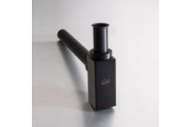 GIO A187/MB SQUARE BOTTLE TRAP 32X32 BLACK