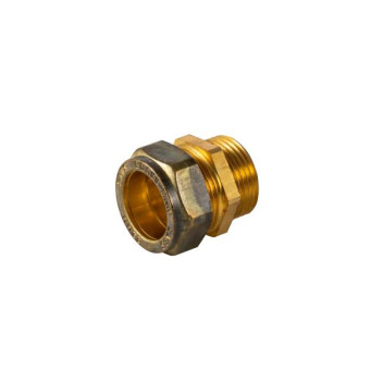 BRASSMAN COMPRESSION STRAIGHT MALE COUPLER 28mm MIXC