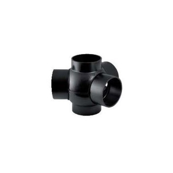 GEBERIT HDPE TRIPLE BRANCH BALL 125x110mm 88.5x135deg 368.600.16.1