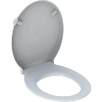 GEBERIT 501.559.01.1 SELNOVA COMFORT TOILET SEAT BARRIER FREE WHITE