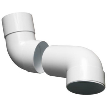 MARLEY ROUND PVC DOWNPIPE SWANNECK OFFSET BEND DNE300 (PR)