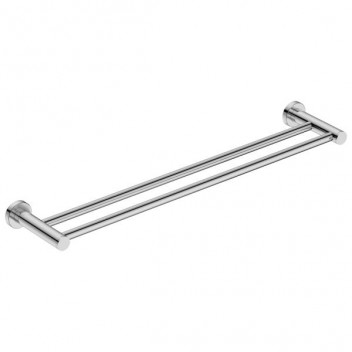 BATHROOM BUTLER 4682POLS DOUBLE RAIL POLISHED SS 650