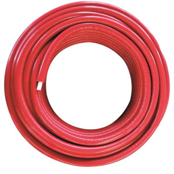 RIFENG PEX-AL-PEX M/LAYER PIPE WITH RED INSULATION 20x100m