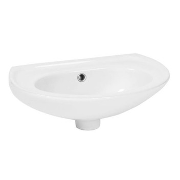 BETTA FLAIR 2TH PP CLOAKROOM BASIN WHITE 465X290 WF0208A