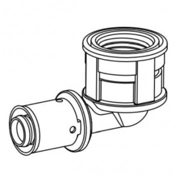 VALSIR PEXAL FEMALE ELBOW PPSU 20X3/4 VS0150625