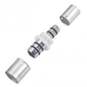 RIFENG STRAIGHT REDUCING COUPLER BRASS 63x40mm CRIMPED