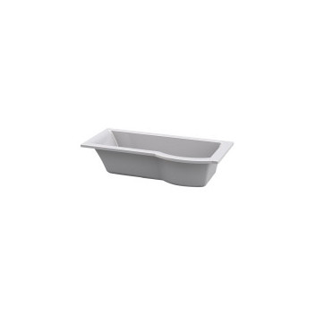 LUXIMO TOKYO LEFT HAND SHOWER BATH 1700X750 BM47 WHITE