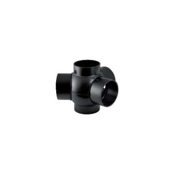 GEBERIT HDPE TRIPLE BRANCH BALL 75mm 88.5x135deg 365.600.16.1