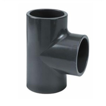 uPVC S/WELD EQUAL TEE 40mm PLAIN GREY