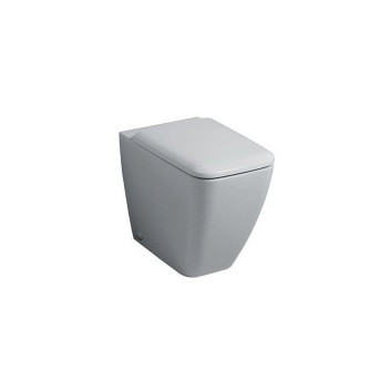 GEBERIT 211910000 ICON SQUARE BACK TO WALL RIMLESS PAN WHITE