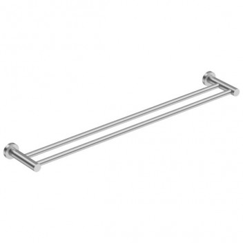 BATHROOM BUTLER 4685BRSH DOUBLE RAIL BRUSHED SS 800