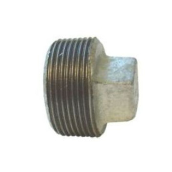 GALVANISED HOLLOW PLUG 100mm