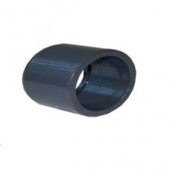 uPVC S/WELD REDUCING BUSH 50x40mm PLAIN GREY