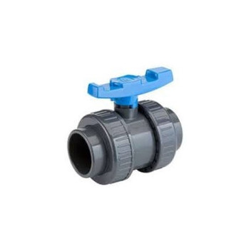 uPVC S/WELD BALL VALVE 20mm DOUBLE UNION PLAIN V321