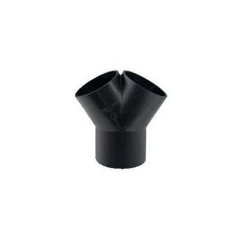 GEBERIT DOUBLE BRANCH BREECH FITTING 75x63mm 30deg 365.470.16.1