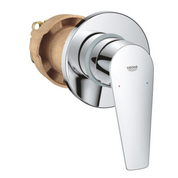 GROHE G-29040001 NEW BAU EDGE U/WALL BATH/SHOWER MIXER 15mm CP