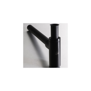 GIO A186/MB HEAVY DUTY ROUND BOTTLE TRAP 32X32mm BLACK