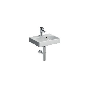 GEBERIT 500.222.01.1 SMYLE SQUARE WASH HAND BASIN 45CM WHITE