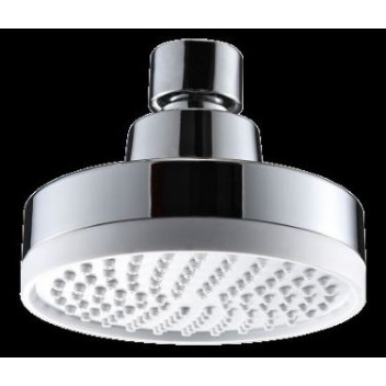 PLUMLINE CYGNUS SHOWER ROSE 1-FUNCTION 90mm CHROME