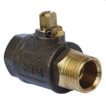 COBRA MUNICIPAL BALL VALVE RB 15MM MUN-B/V-15