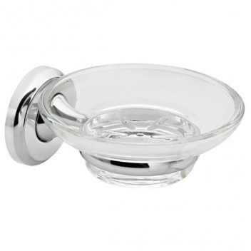 BATHROOM BUTLER LR2131CHRM SOAP DISH & HOLDER POLISHED CHROME