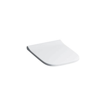 GEBERIT 500.237.01.1  SMYLE TOILET SEAT WITH SS HINGE &OVERLAP LID