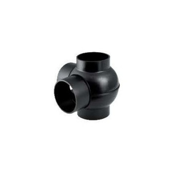 GEBERIT DOUBLE BRANCH BALL 125x110mm 85x90deg 368.335.16.1