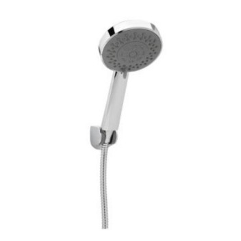 GENEBRE TAU 5 JET ROUND HANDSHOWER SET (SHW/BKT/TUBE) 100699 45