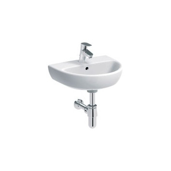 GEBERIT 500.295.01.1 SELNOVA HAND RINSE BASIN 500x410mm WHITE