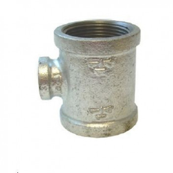 GALVANISED REDUCING TEE 25X20mm