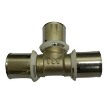 VALSIR VU0000620 EQUAL TEE DR BRASS 16mm