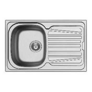 KWIKOT SDI-790-SE SS SEB DROP-IN SINK CLASSIQUE 790X500