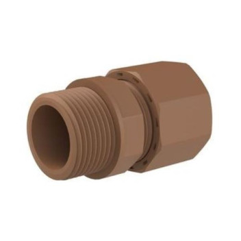 UNITWIST COUPLER MALE IRON RED CxMI 15mm x3/4 UT2001R