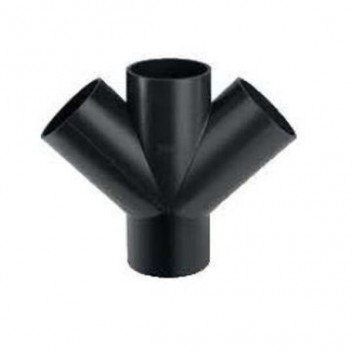 GEBERIT HDPE Y-BRANCH FITTING DOUBLE 110mm 135deg 367.235.16.1