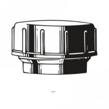 VALSIR VS0340009 SCREWED END CAP 90mm