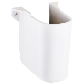 COBRA SHELTER SEMI ROUND PEDESTAL WHITE