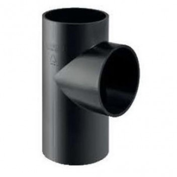 GEBERIT HDPE T-BRANCH FITTING 75x40mm 88.5deg 365.159.16.1