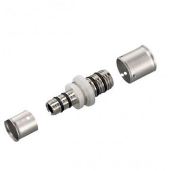 RIFENG STRAIGHT REDUCING COUPLER BRASS 40x20mm CRIMPED