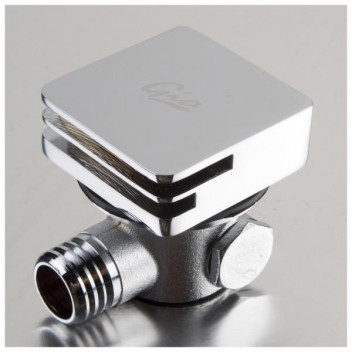 GIO A100 GIO SQUARE NIKKI BATH SPOUT & OVERFLOW CP