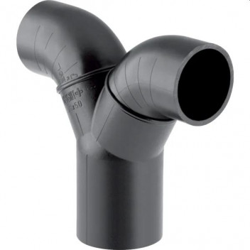 GEBERIT DOUBLE CONNECTION BEND 75x56x50mm 90deg 365.472.16.1