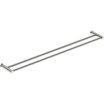 BATHROOM BUTLER LR3285POLS DOUBLE TOWEL RAIL 800MM