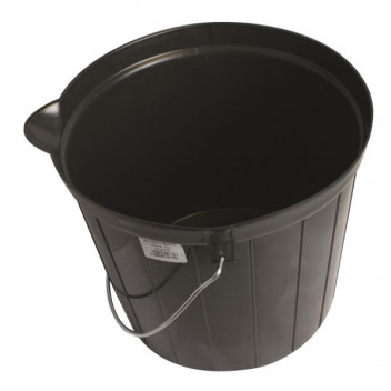 MATUS BUILDERS BUCKET BLACK ROUND 11lt