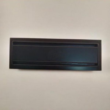 GIO A1017-250/MB SOLID SHOWER GRATE SS BLACK 250x65mm